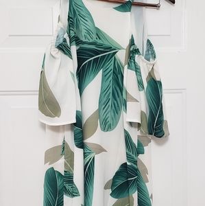 Cold shoulder sundress